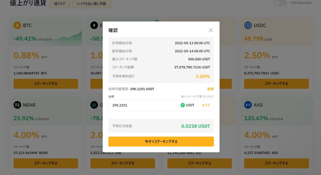 Bybit 資産運用