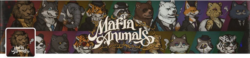 日本人NFTアーティスト Rii2（リツ）「The Mafia Animals」